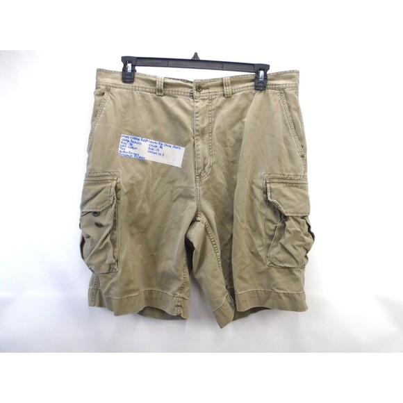 POLO Ralph Lauren Vintage 90s Brown Paratrooper Pocket Cargo Short Men Size 38 - Picture 1 of 9
